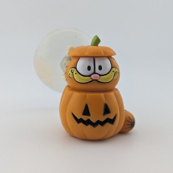 Bundle of 9 vintage collectible Garfield and Odie festive toys and cake topper - Picture 6 of 11